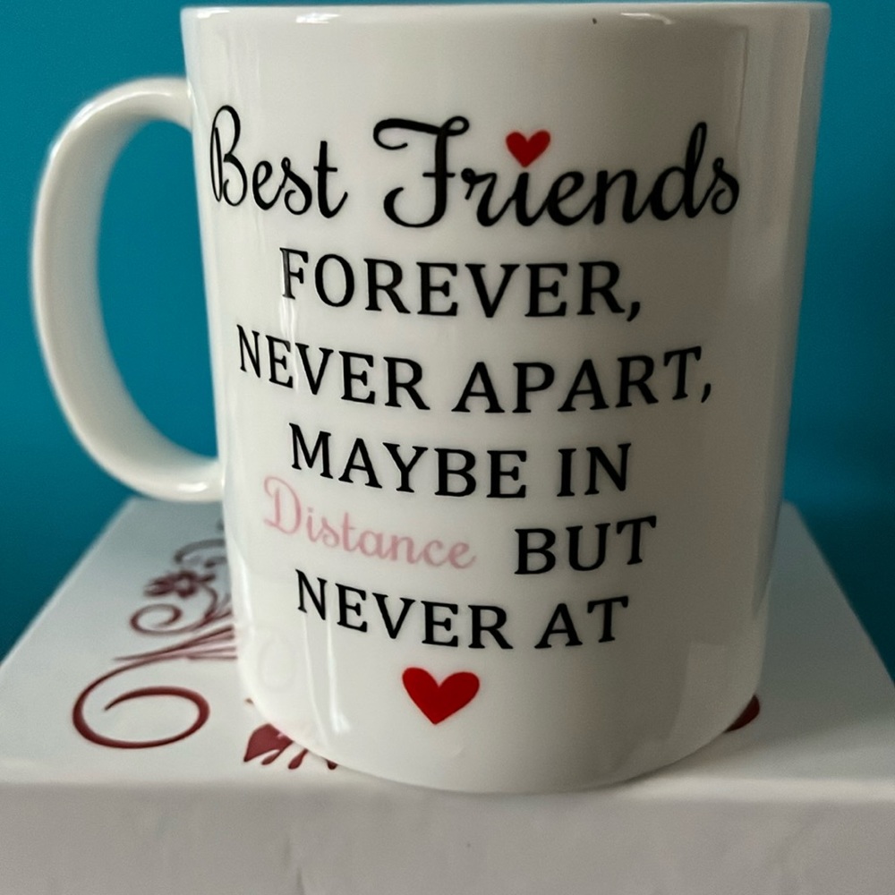 Best Friend Coffee Mug in gift box